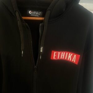 Ethika zip up Hoodie L